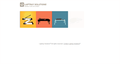 Desktop Screenshot of laptraysolutions.com